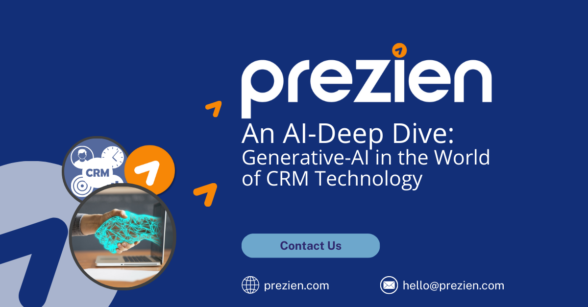 An AI-Deep Dive: Generative-AI in the World of CRM Technology